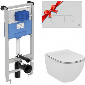 Промо-комплект IDEAL STANDARD Tesi T007901 ; T352701 ; R020467 R0115AA Промо-комплект IDEAL STANDARD Tesi T007901 ; T352701 ; R020467 R0115AA